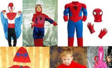 Kako narediti kostum pajka za novo leto z lastnimi rokami za otroke