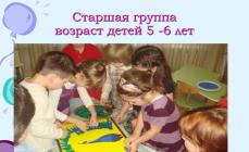 Presentation for preschoolers