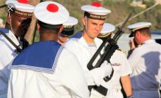 Huvudbonad av franska sjömän