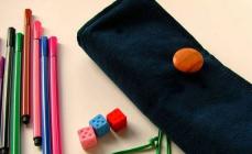 Estuche para lápices escolar DIY de forma rápida y sencilla