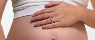 Symptoms of threatened miscarriage: in the early stages of pregnancy, in the second and third trimester Spontaneous miscarriage as